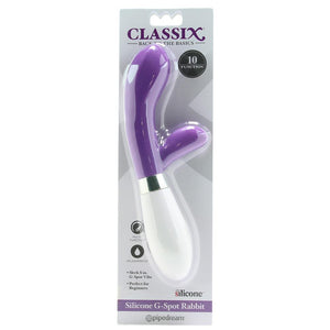 Classix Silicone G-Spot Rabbit in Purple